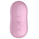 SATISFYER - ESTIMULADOR DE PULSO DE AIRE Y VIBRADOR DE BARBA DE ALGODÓN LILA